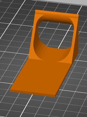 Cabinet Door Spray Bottle Holder adhesive
