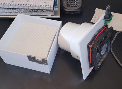 Hepa Enclosure Exhaust