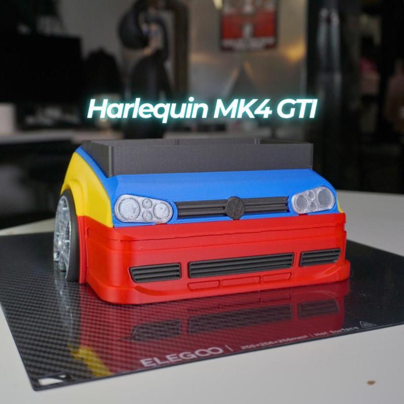 Harlequin MK4 GTI Desk Organizer
