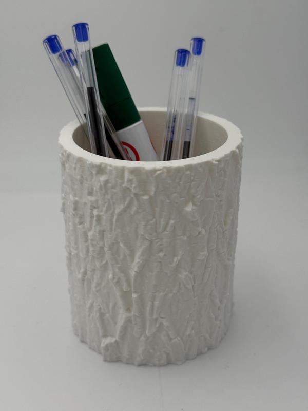 Tree Bark Pencil Pot