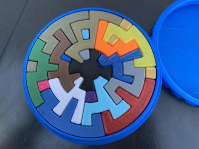 Cylinder Puzzle 3 - Mega