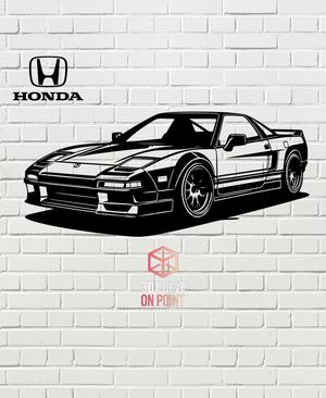 HONDA NSX VINTAGE - 2D WALL ART #2