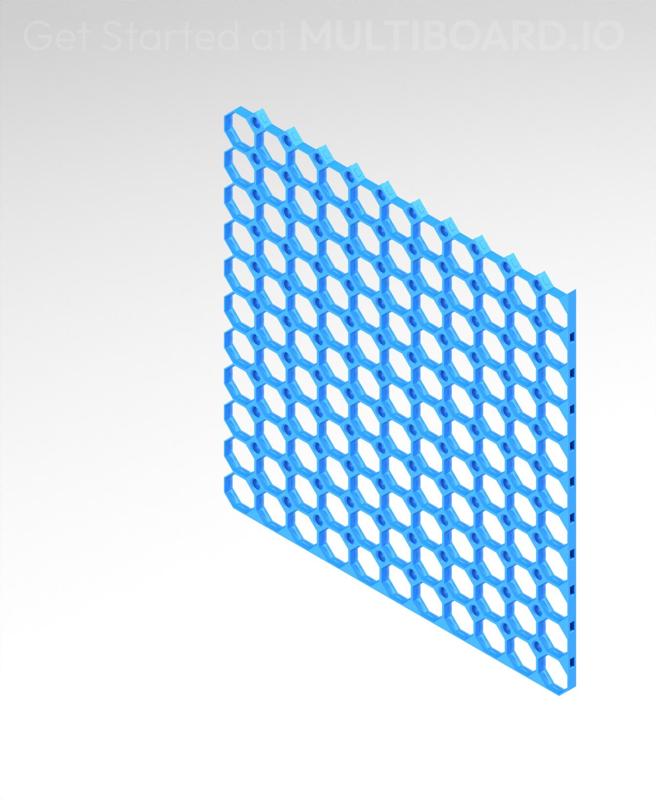11x11 Bottom Right Corner - Multiboard Border Tile