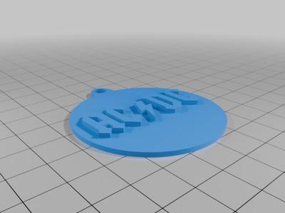 AC/DC keychain