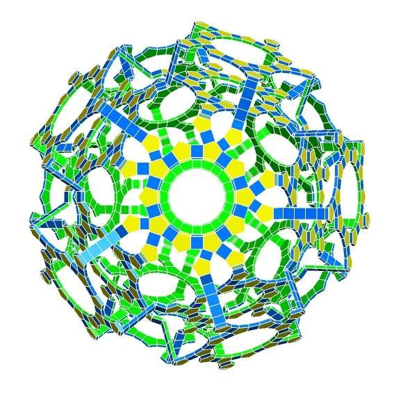 ROELOFS DODECAHEDRAL POLYKNOT 4