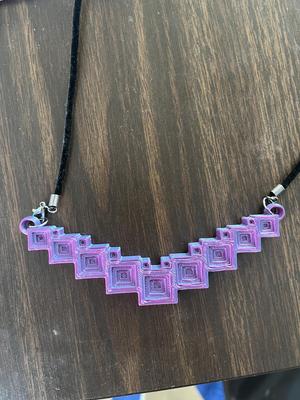 Bismuth Necklace
