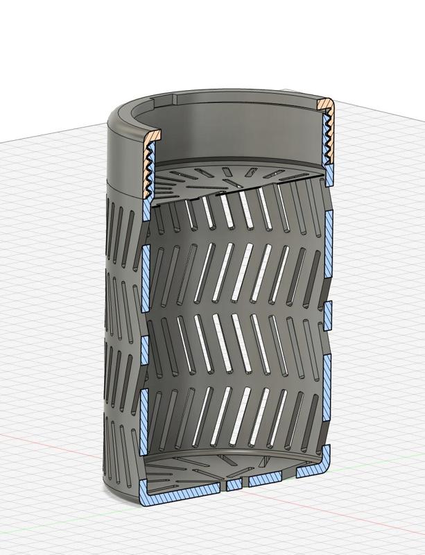 Yet another Desiccant container (silica gel container)