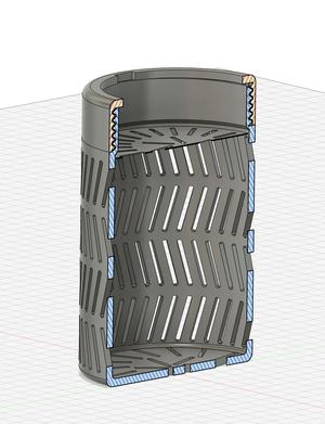 Yet another Desiccant container (silica gel container)