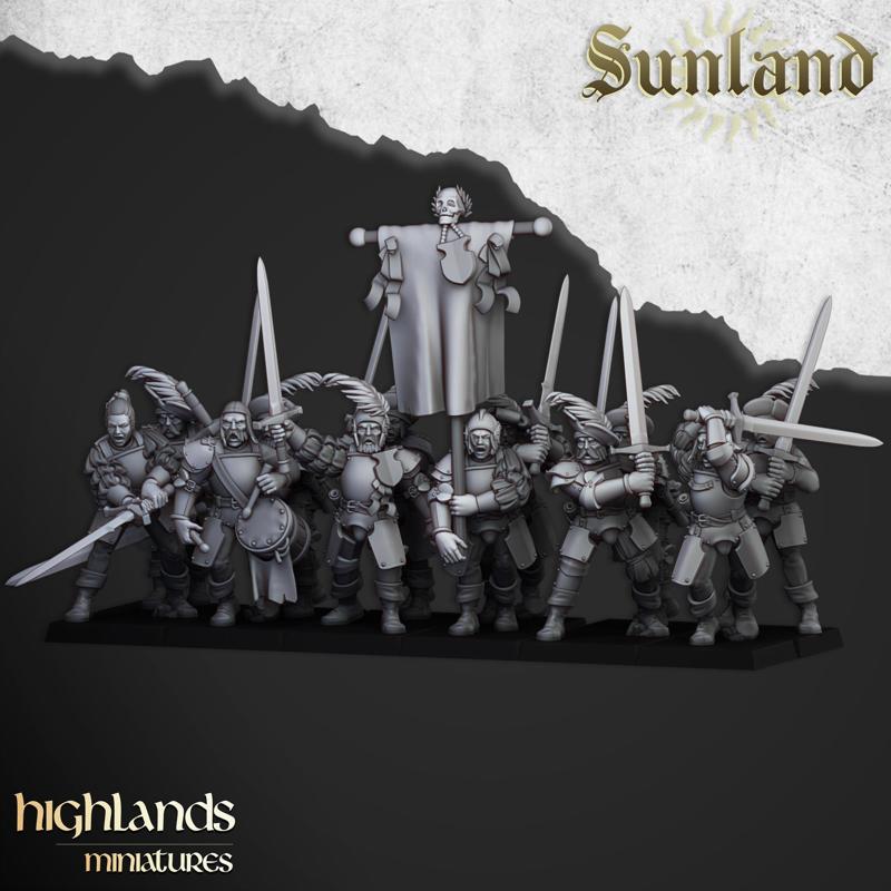 Sunland Landsknechts - Highlands Miniatures