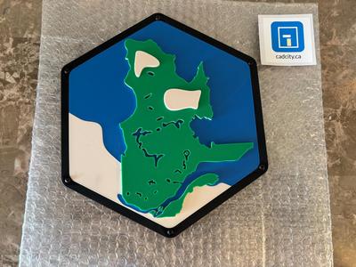 Québec Hexagon Tile