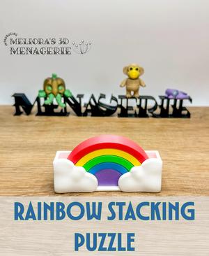 M3D - Rainbow Stacking Puzzle