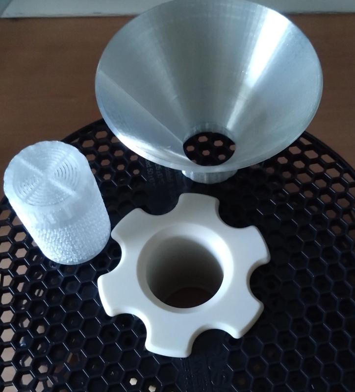 Silica gel container for Spool Core Reinforcement prusament (with Funnel)