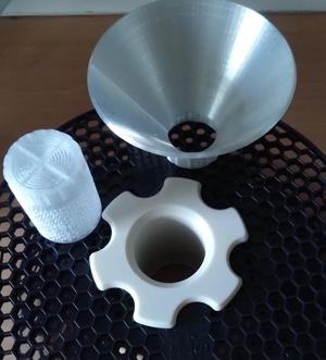Silica gel container for Spool Core Reinforcement prusament (with Funnel)