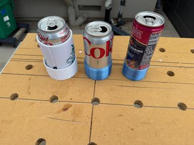 Cup Holder or Parts Holder for Benches with Dog Holes