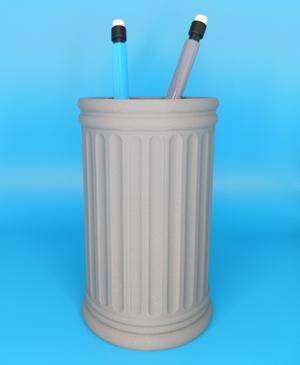Fluted Column Pen Holder