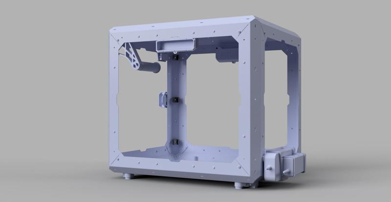Original Prusa MINI enclosure (OPME) LED bar bracket