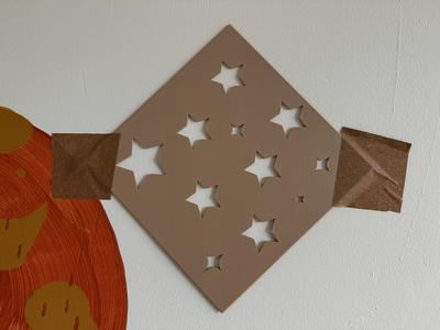 Stars stencil