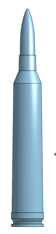 .244 H&H Magnum Cartridge