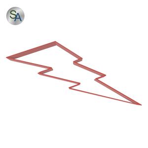 Lightning cookie cutter