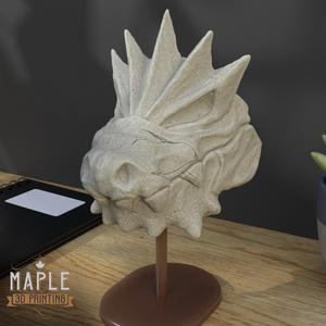 Tyrantrum Skull - Solid & Hollow - Pokemon