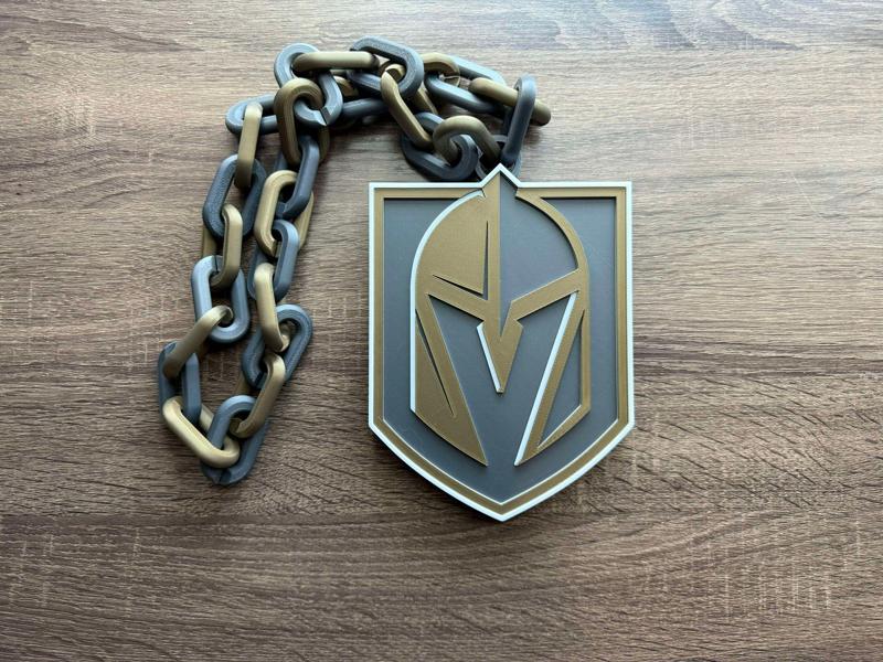 Las Vegas Golden Knights NHL Oversized Necklace