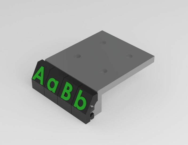 Festo MFT-3 Alphabet Plates