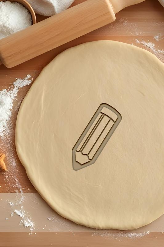 Pencil Cookie Cutter, Biscuit Cutter
