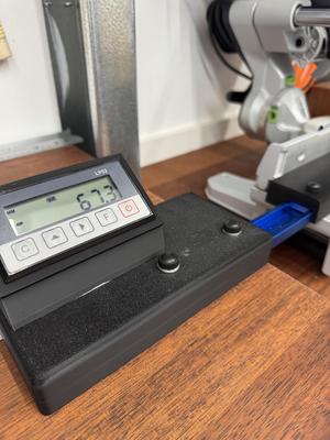 Zero Clearance Mitre Saw Station for Digital Reader