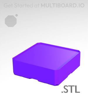 2x2x0·75 - Multibin Insert - STL Remixing File