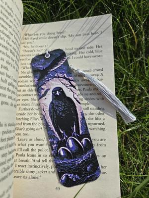 Warden of the Nest – 3D Printed Bookmark (HueForge Multi-Color Design)