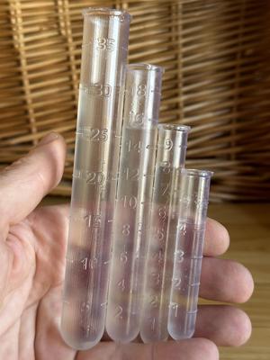 Volumetrically Accurate Test Tubes