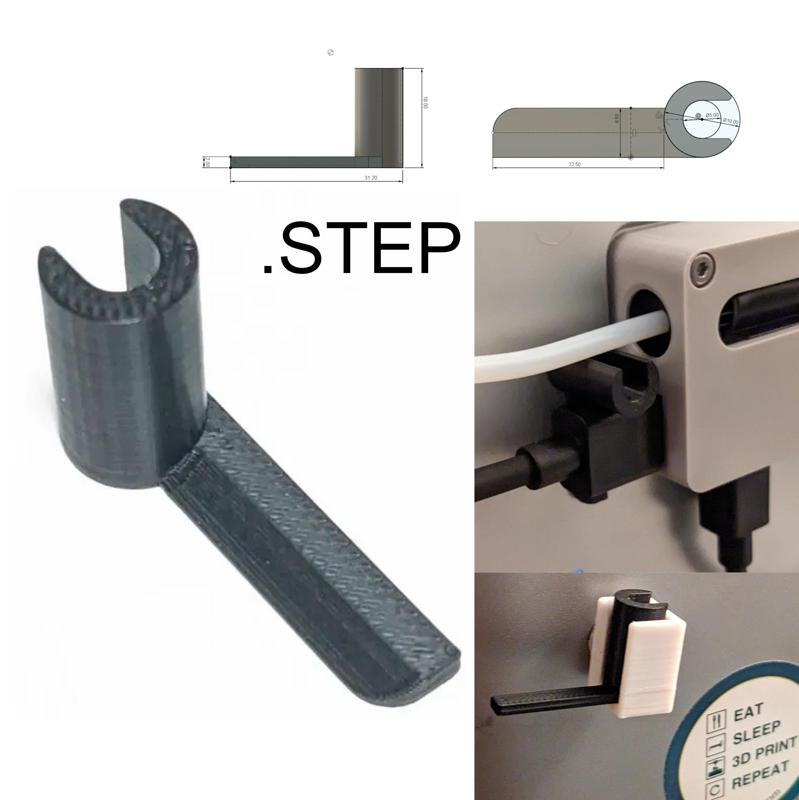 BAMBU LABS AMS PTFE TUBE AND CABLE RELEASE TOOL