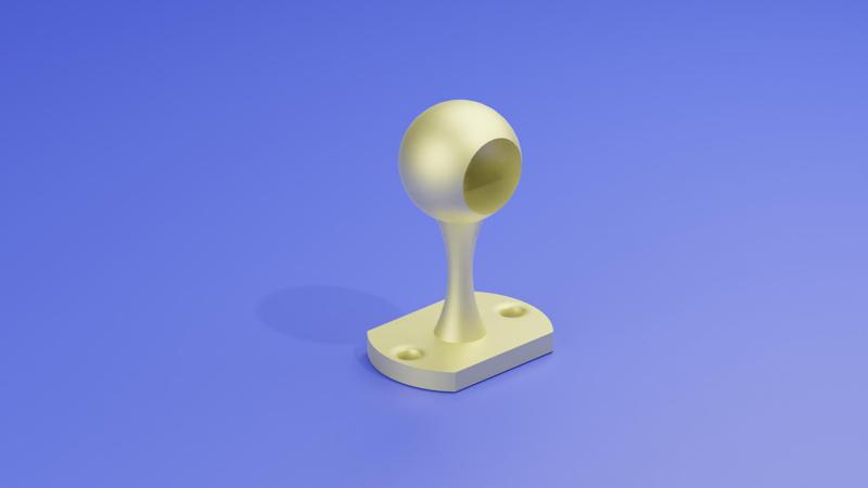 Soporte para cortina