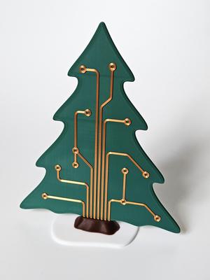 Decorative PCB Christmas tree