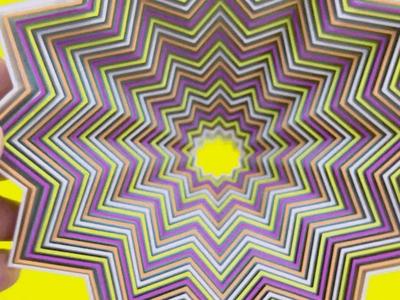 Fidget Star - 12 Points - 25 Rings