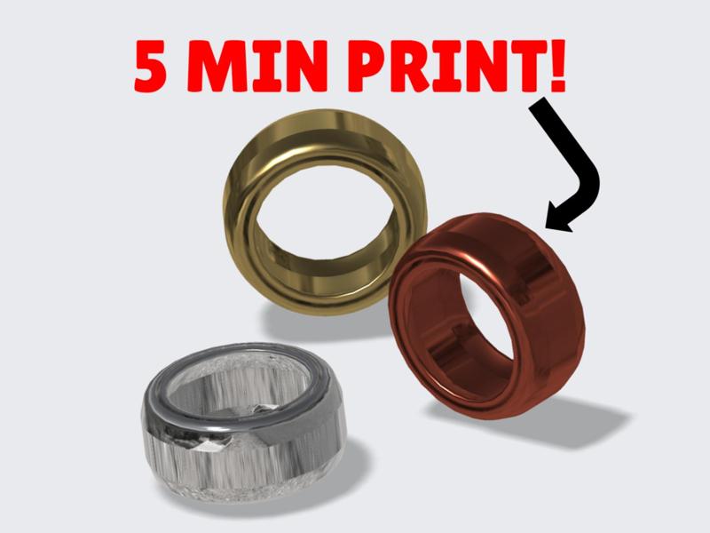 Spin Ring Fidget (Low Profile)