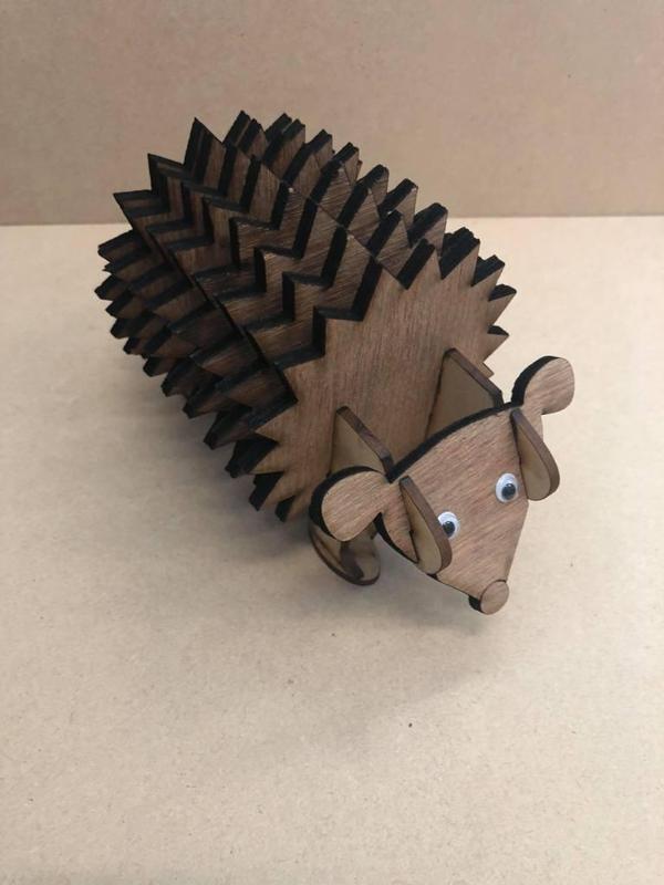 Hedgehog coasters