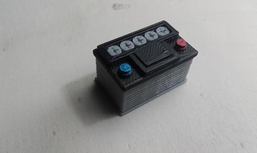 Battery 1:10 for diorama