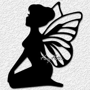 forest fairie wall art garden fairy fantasy home decor