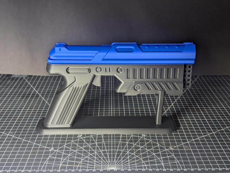 Cyberpunk Blaster Pistol