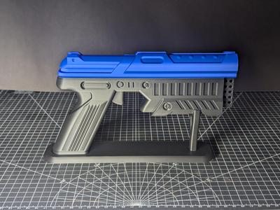 Cyberpunk Blaster Pistol