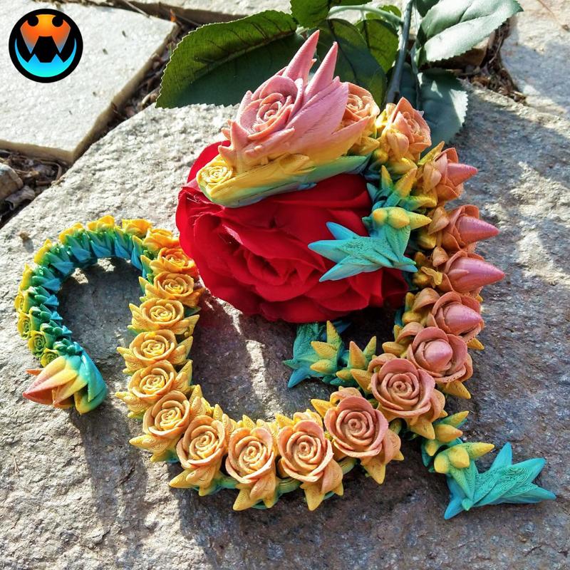 Rose Dragon, Valentine's Day Flexi Dragon