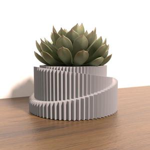 3d printing stl file planter pot decoration for home idea and gift
