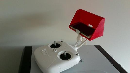 DJI Phantom 3 Samsung S7 Phone Hood Shade