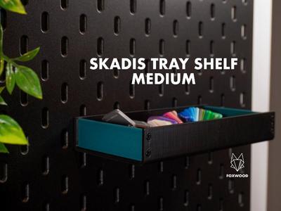 Skadis Shelf Tray Medium By Foxwood