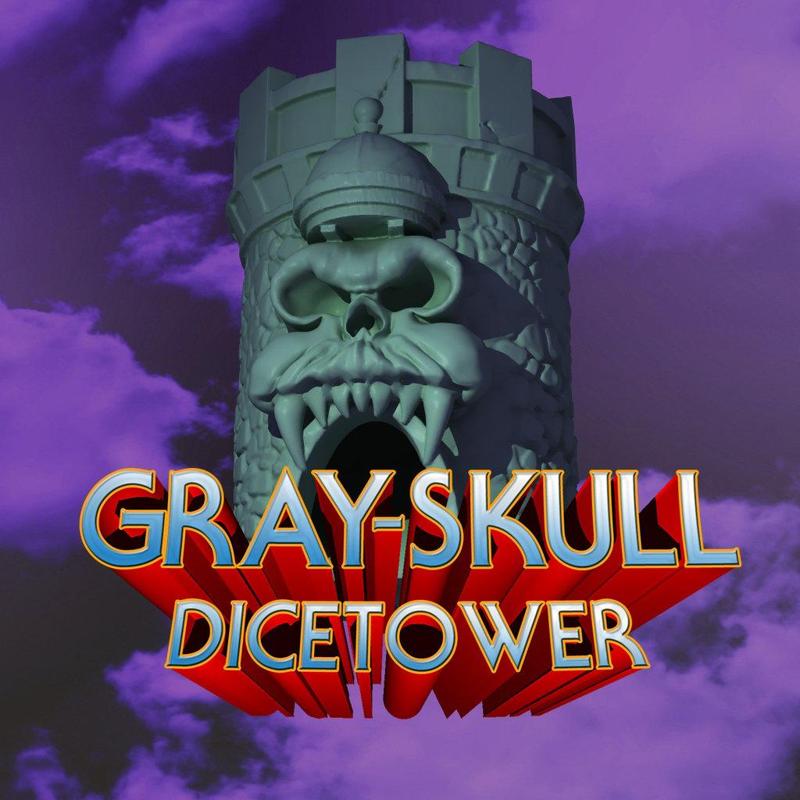 GraySkull Dice Tower - He-Man Inspired