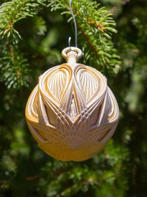 Cathedral Christmas Bulb 2024