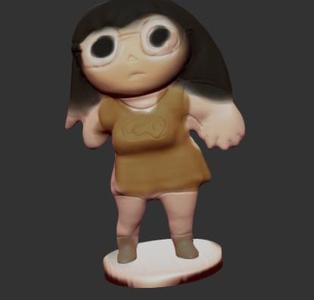 Chubby Faced Girl