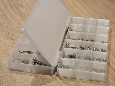 Double sided sortiment box - Modular