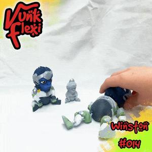 Overwatch Winston Flexi Print-In-Place + figure & keychain